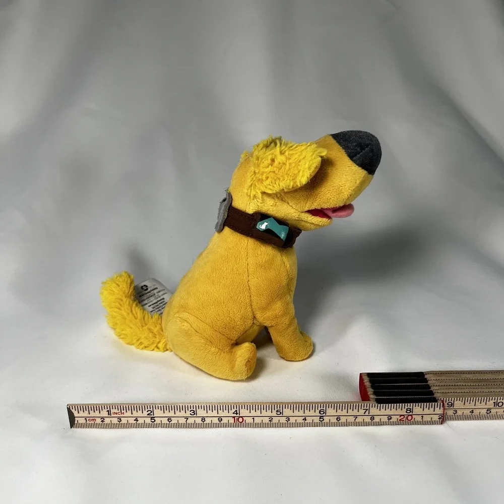 Disney Store Pixar Up Dug The Dog Mini Bean Bag Plush 7 in Vintage
